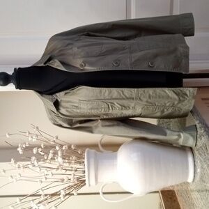 Talbots Sage Green Utility Jacket